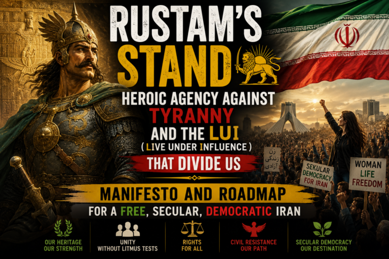 Rustam’s Stand: Heroic Agency Against Tyranny and the LUI ( Live Under Influence) That Divide Us